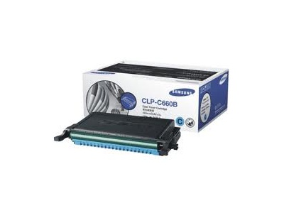 Cartouche d'impression cyan Laserjet cyan CLP-C660B (toner Samsung CLP-C660B/ELS)