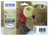 Cartouche d'impression jet d'encre 4 couleurs T0615  (Epson C13T06154010)