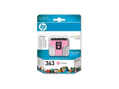 Cartouche d'impression jet d'encre magenta clair 363 (HP C8775EE)