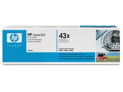 Cartouche d'impression noire LaserJet 43X (toner HP C8543X)