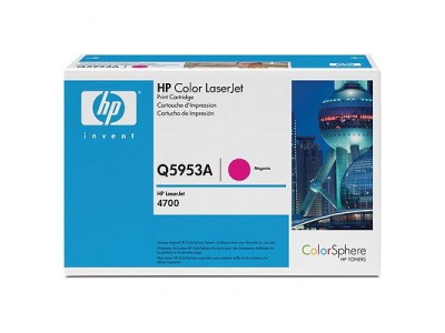 Cartouche d'impression magenta LaserJet Q5953A (toner HP Q5953A) 