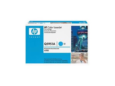 Cartouche d'impression cyan LaserJet Q5951A (toner HP Q5951A)