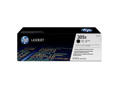 Cartouche d'impression noire LaserJet 305X (toner HP CE410X)