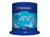 100 CD-R AZO Crystal