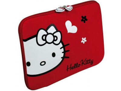 HELLO KITTY Skin Red Flowers 10/12 pouces HELLO KITTY Skin Red Flowers 10/12 pouces