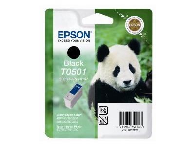 Cartouche d'impression jet d'encre noire T0501 (Epson C13T05014010)