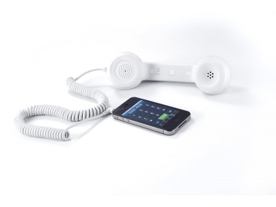 Combiné pour smartphone - Blanc Combiné pour smartphone - Blanc