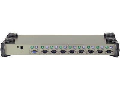 Aten KVM  8 U.C. PS2 et PC rackable avec - OSD